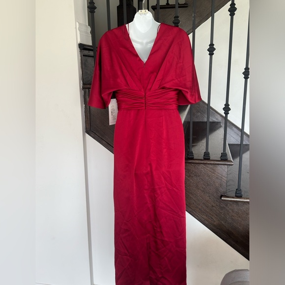 Theia Lucia Kimono Midi Dress - Picture 7 of 9